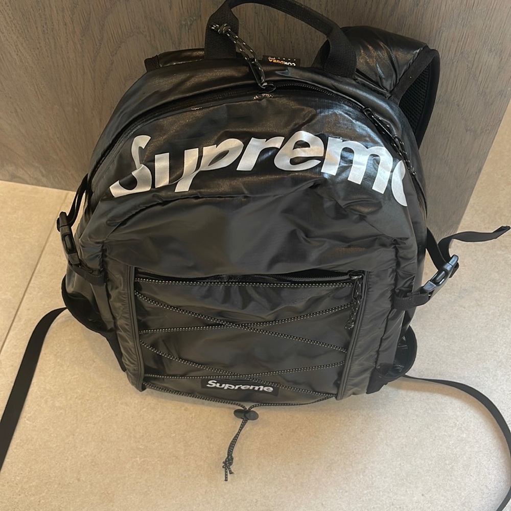 Black Supreme backpack